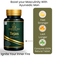 TEJAS Ayurvedic Tablets for Men | Stamina & Energy Booster 1